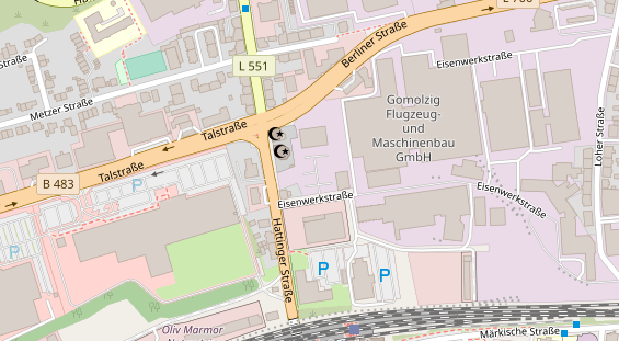 Personaldienstleister auf Karte