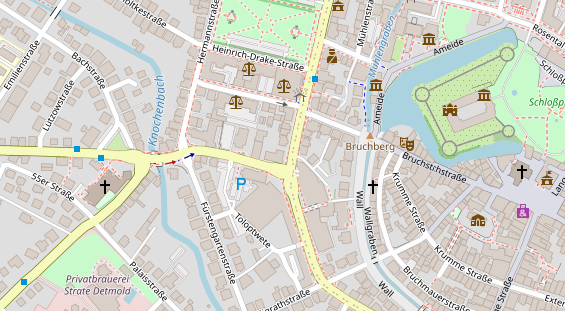 Personalberater auf Satellitenbild