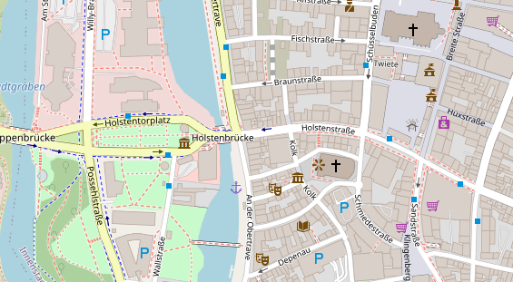 Personalberater auf Satellitenbild