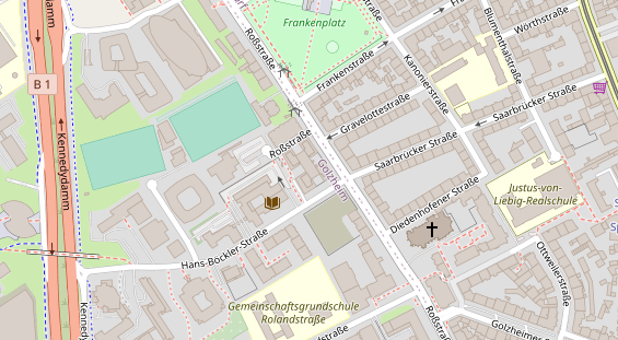 Personaldienstleister auf Karte