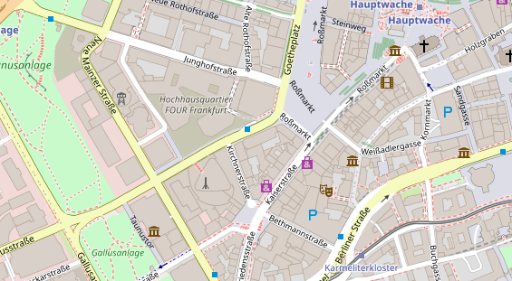 Personalberater auf Satellitenbild