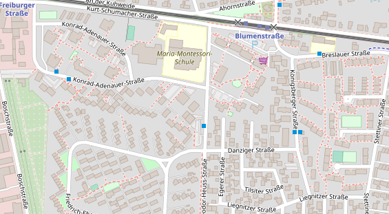 Personaldienstleister auf Karte