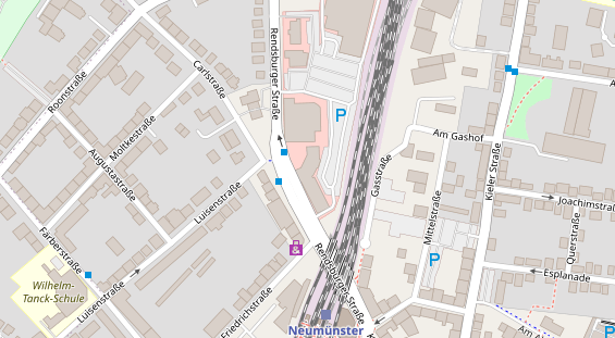 Personaldienstleister auf Karte