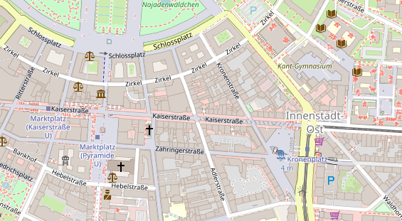 Personaldienstleister auf Karte