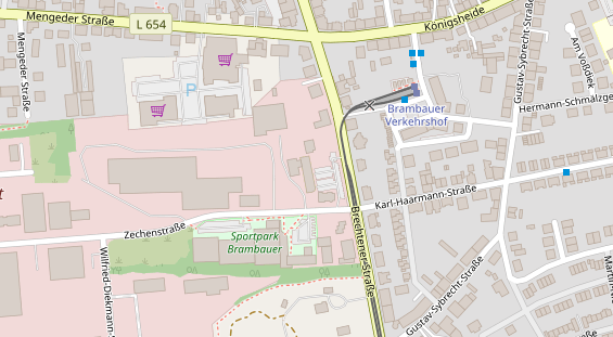 Personaldienstleister auf Karte