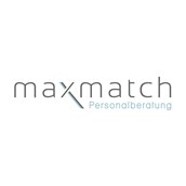 Recruiter, Personalvermittler, Personaldisponent: Logo - maxmatch Personalberatung GmbH